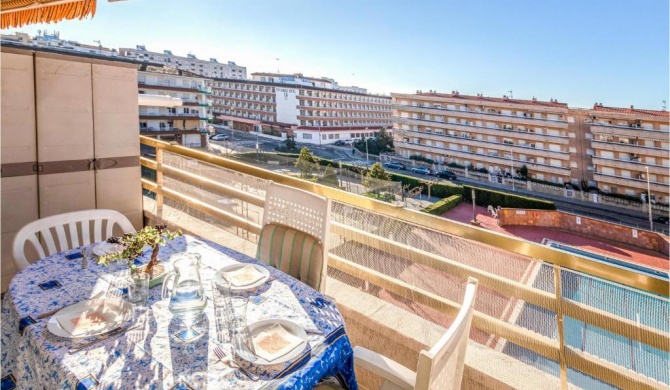 Amazing apartment in Blanes with 1 Bedrooms, WiFi and Outdoor swimming pool