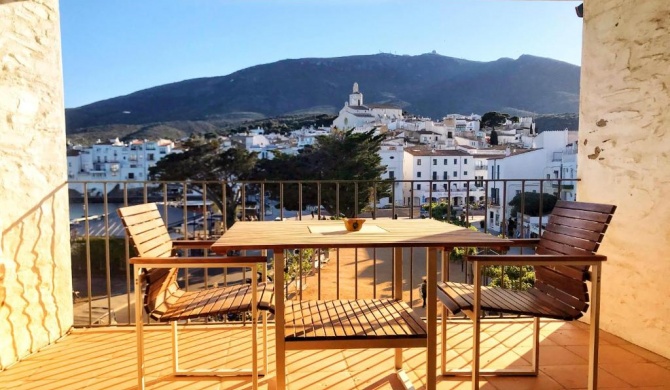 Terraza con vistas al mar